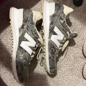 Womens Camouflage Sneakers